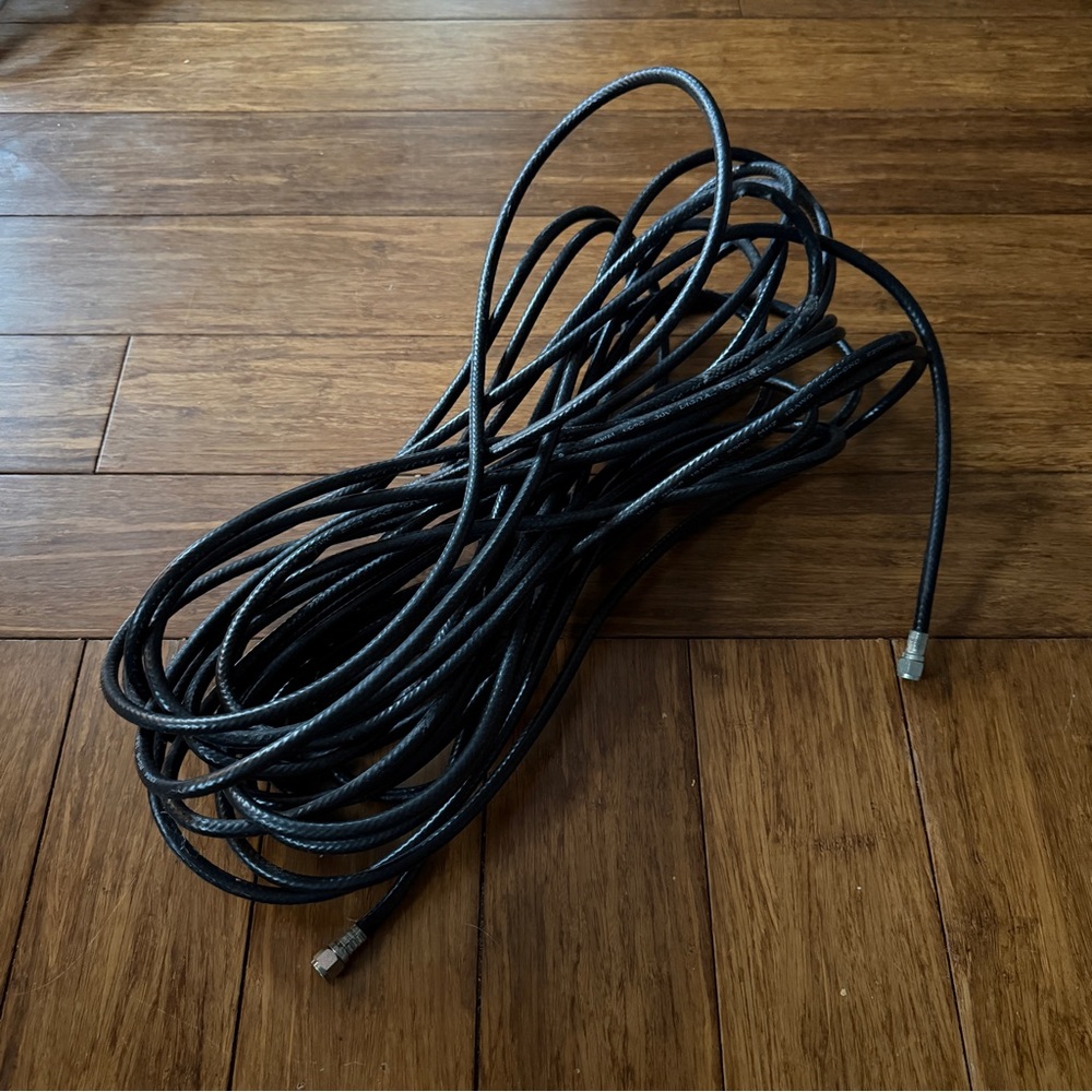Coaxial Cable 50 Ft. 75 Ohm 18 AWG F-Type Connector